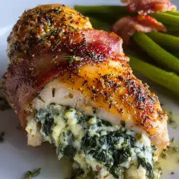 Spinach Stuffed Chicken Breast