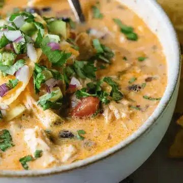 Creamy Chicken Tortilla Soup