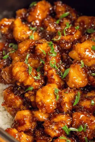 Easy Slow Cooker Orange Chicken