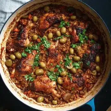 Moroccan Chicken & Rice | Chris Cooks