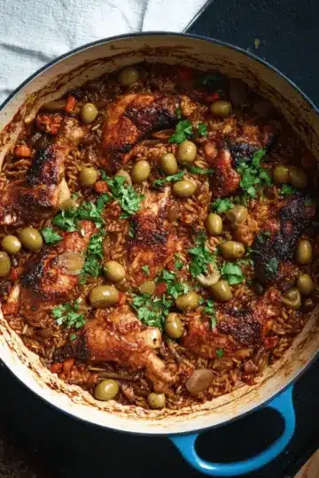 Moroccan Chicken & Rice | Chris Cooks