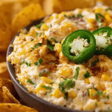 Slow Cooker Jalapeno Corn Dip