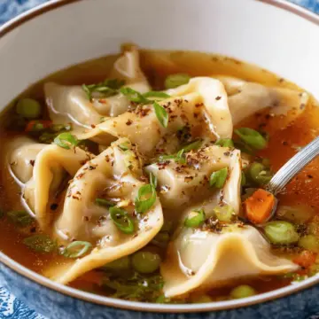Easy Potsticker Soup