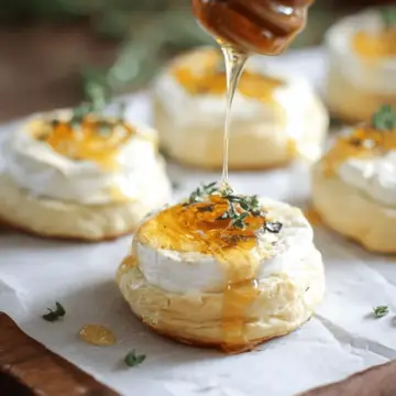 Easy Goat Cheese and Honey Bites