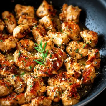 15-Minute Garlic Butter Chicken Bites: Easy One-Pan Recipe