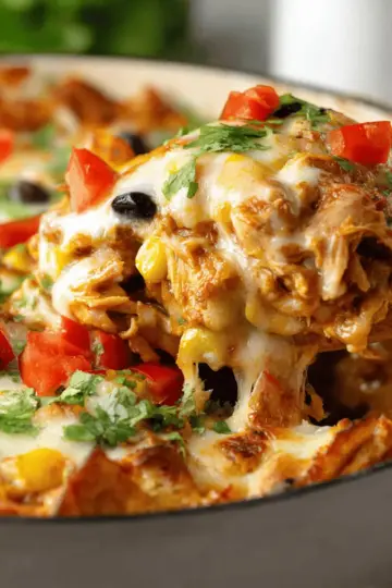 Chicken Burrito Casserole