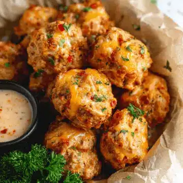Rotel Cream Cheese Sausage Balls
