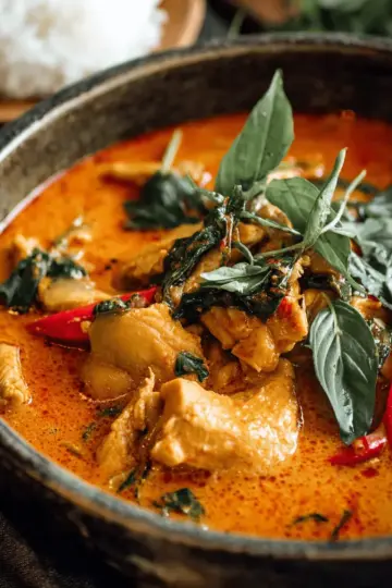 Thai Red Curry with Chicken