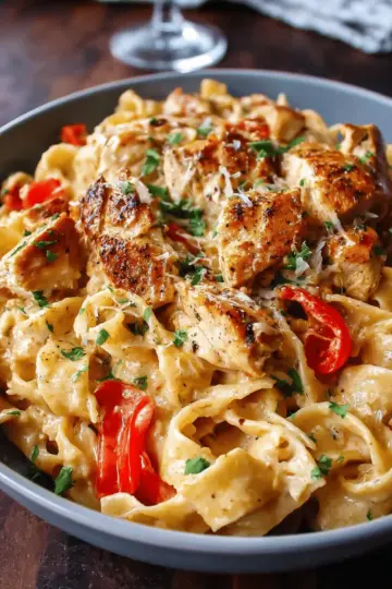 Creamy Cajun Chicken Pasta