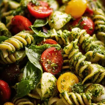 Pesto pasta salad