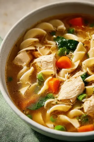 Sick Day Chicken Noodle Soup