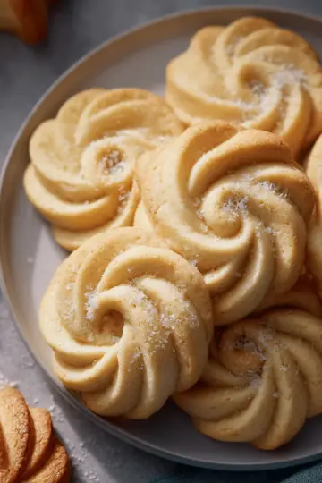 Danish Butter Cookies (Melt in Your Mouth)