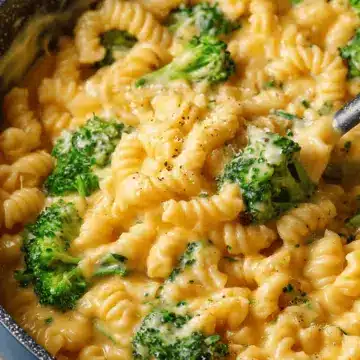 One Pot Healthy Broccoli Mac and Cheese