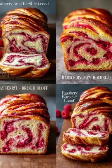 Raspberry Swirl Brioche Loaf Recipe