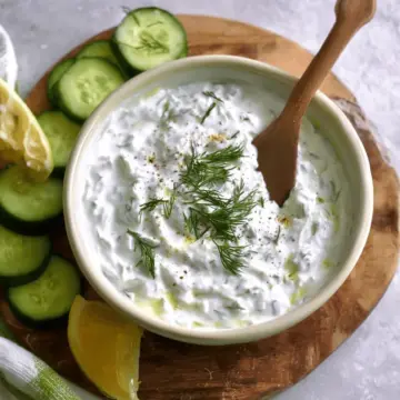 Authentic Greek Tzatziki Sauce