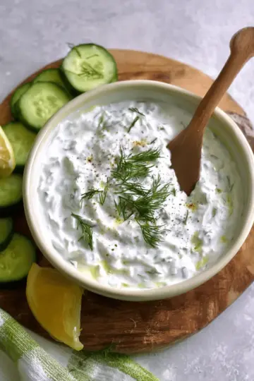 Authentic Greek Tzatziki Sauce