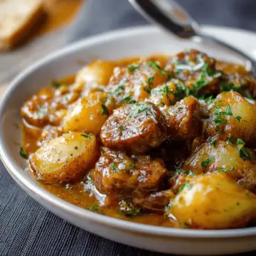 Saucy Hungarian Red Potato Goulash