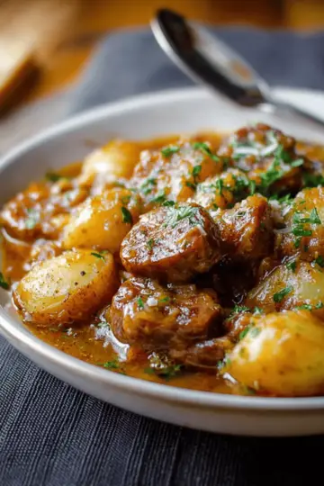 Saucy Hungarian Red Potato Goulash