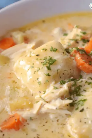 Cracker Barrel Chicken and Dumpling Soup