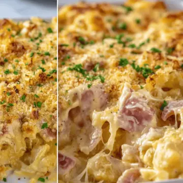 Chicken Cordon Bleu Casserole