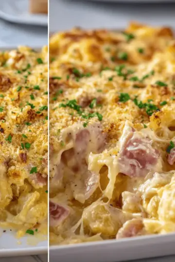 Chicken Cordon Bleu Casserole