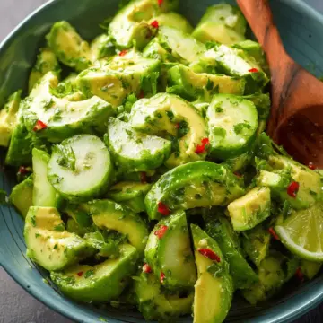 Avocado Cucumber Salad Recipe