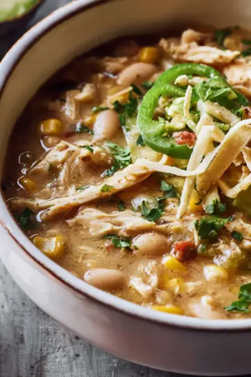 Easy White Chicken Chili
