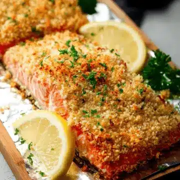 Panko Crusted Salmon