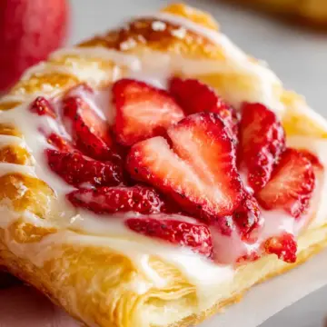 Easy Strawberry Danish