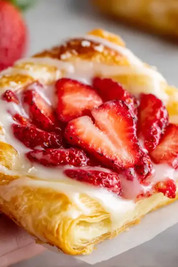 Easy Strawberry Danish