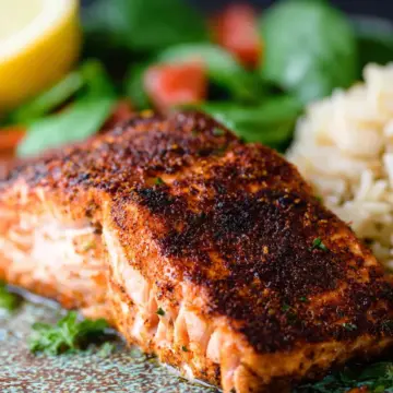 Cajun Blackened Salmon