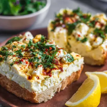 Large-Batch Baked Feta and Egg Salad (No Mayo!)