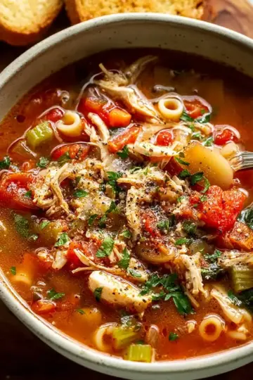 Sicilian Chicken Soup