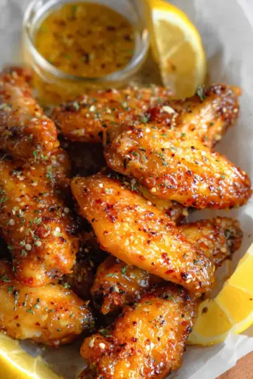 Honey Lemon Pepper Wings