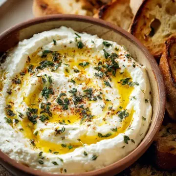 Whipped Ricotta Dip with Honey