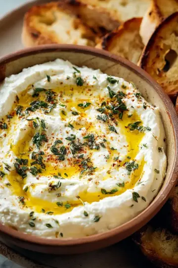 Whipped Ricotta Dip with Honey