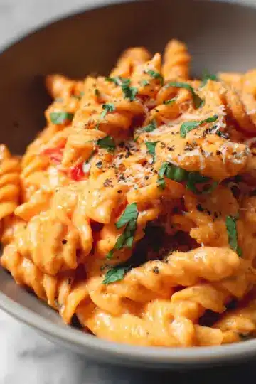 Super Easy Creamy Tomato Pasta