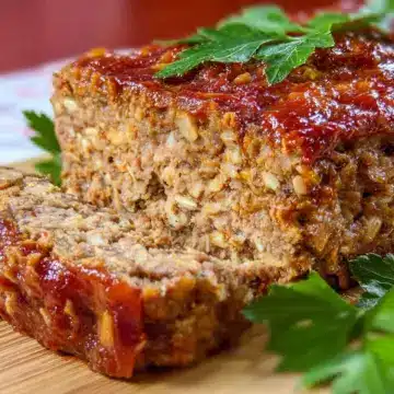 Grandma's Meatloaf with Oats