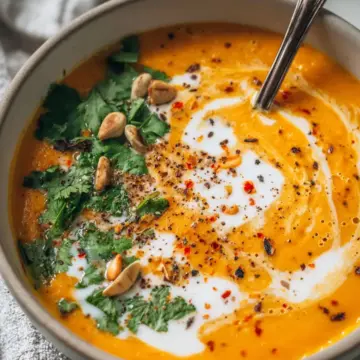 Recipe: Creamy Curried Carrot Soup