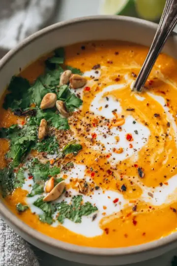 Recipe: Creamy Curried Carrot Soup