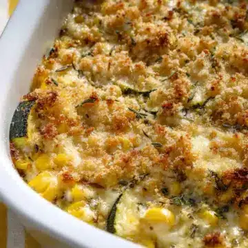 Summer Squash Zucchini Corn Casserole