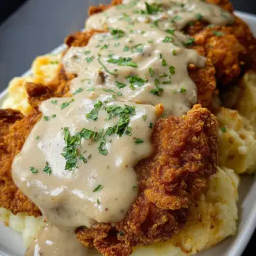 Country Fried Chicken and Gravy
