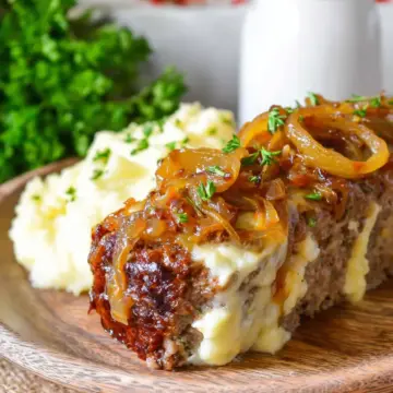 French Onion Meatloaf