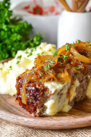 French Onion Meatloaf