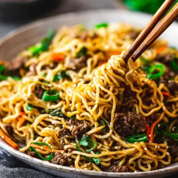 Mongolian Noodles