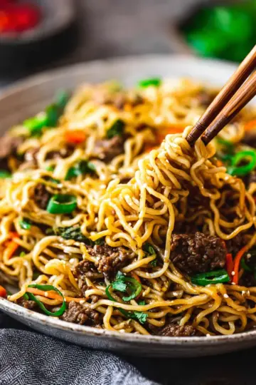 Mongolian Noodles