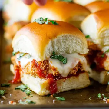 Chicken Parmesan Sliders