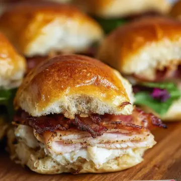Baked Club Sliders