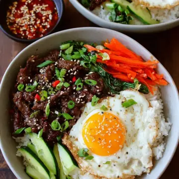 Quick Korean Beef Bowls