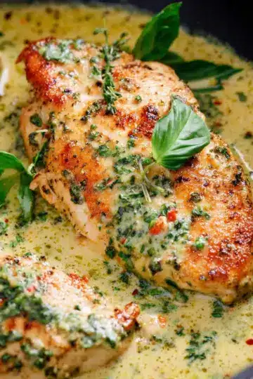 Creamy Pesto Chicken